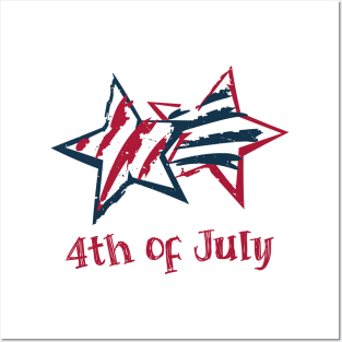 4th of July - Independence Day Posters and Art